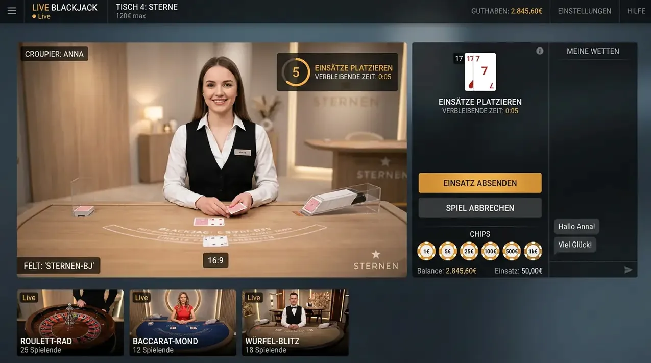Live-Casino · Betrophy