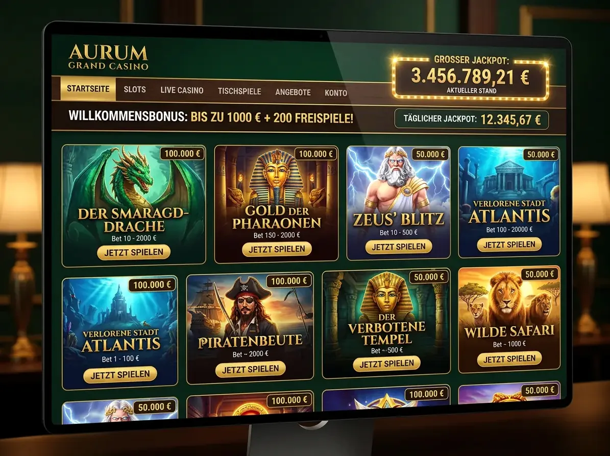 Casino-Lobby von Betrophy