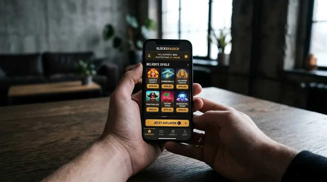 Mobiles Spielen über die optimierte Web-App — Betrophy